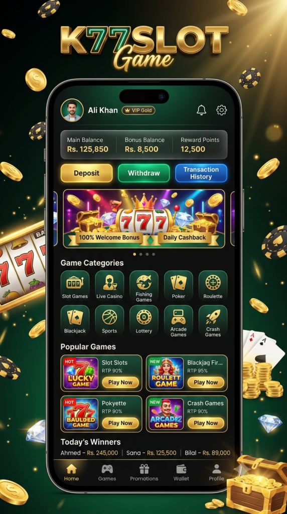 K77SLOT Game, K77SLOT Game Latest,